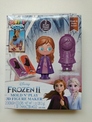 Cra-Z-Art ~ Disney Frozen II Anna Softee Dough Mold N' Play 3D Figure Maker