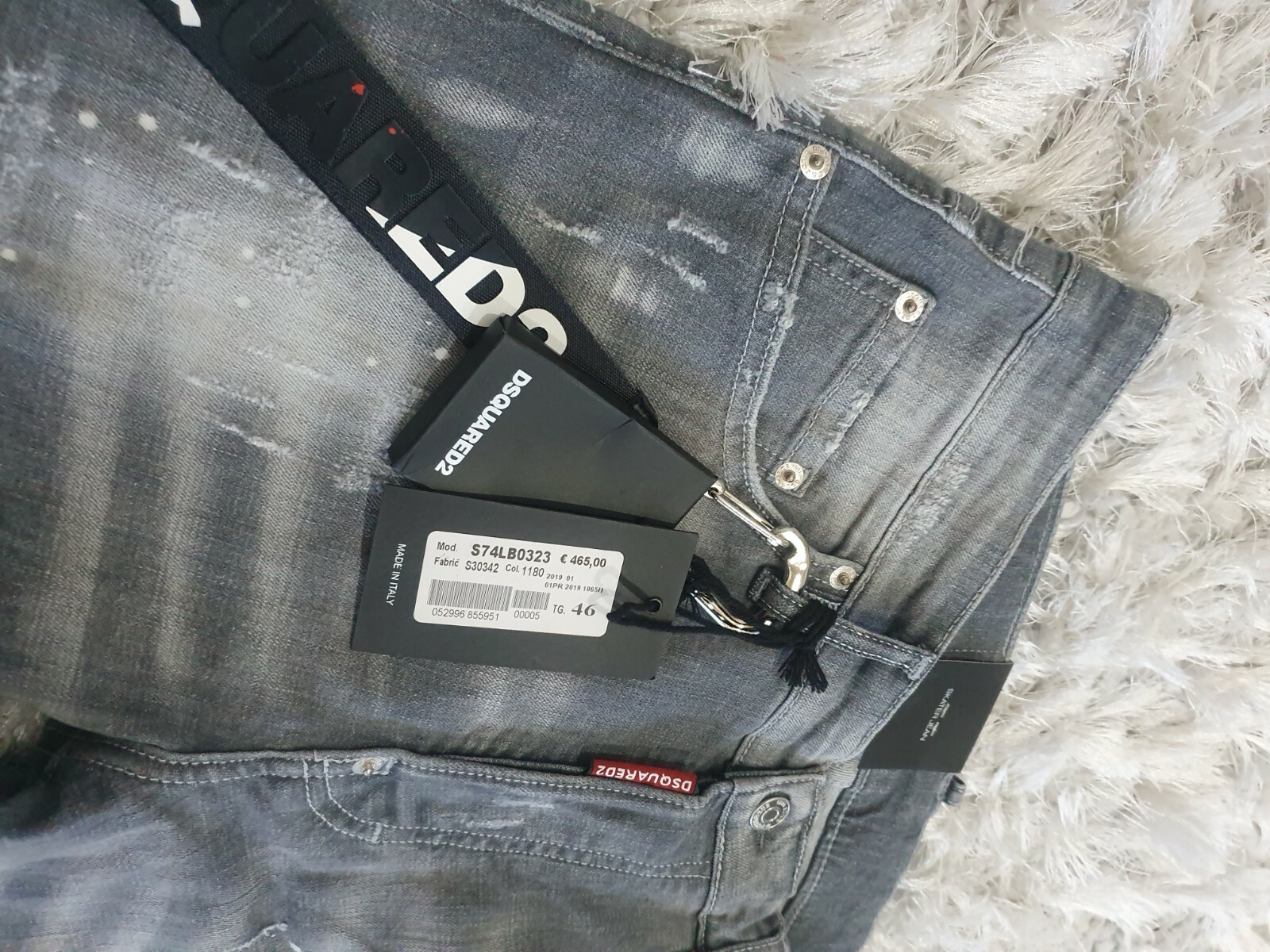 DSQUARED 2 Uomo Jeans Slim Fit ** ** Nuovo di Zecca Taglia 32 - Shopping.com