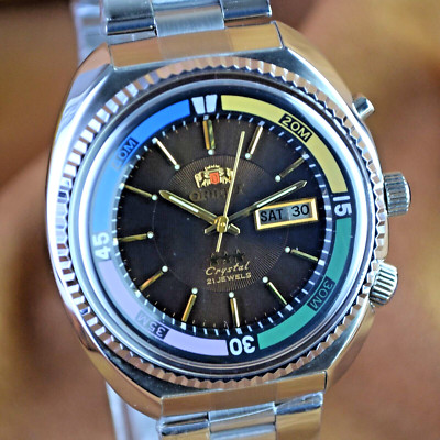 Japanese Watch Orient King Diver Automatic Men's Watch KD 21 Jewels Serviced