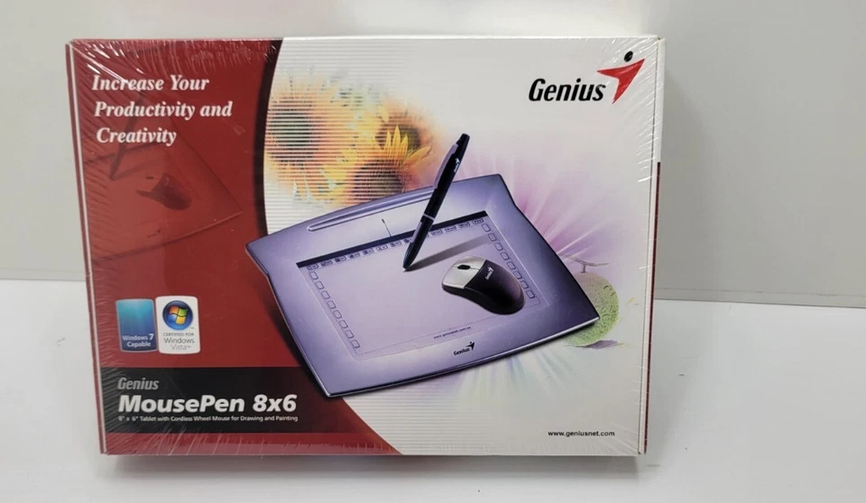 Genius MousePen 8 x 6-Inch Graphic Tablet for Home and Office - Image 2 of 4