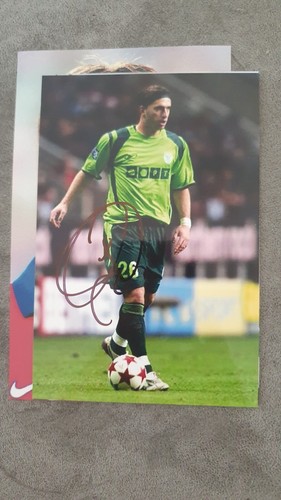 FABIO ROCHEMBACK (3) SPORTING LISBOA & BRAZIL - 6x4 PHOTOGRAPH ORIGINAL SIGNED