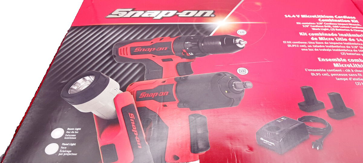 Snap-On NEW 3/8 Drive 14.4V MicroLithium Brushless Cordless Snap-On NEW 3/8 Drive 14.4V MicroLithium Brushless Cordless