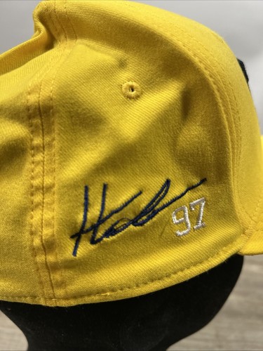 Nike Dri Fit Michigan Wolverines Hat Cap Classic99 Yellow 97 Hutch S/m Flexfit - Picture 5 of 9