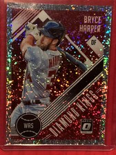 2018 DONRUSS OPTIC WHITE SPARKLE PRIZM #10 BRYCE HARPER PHILADELPHIA PHILLIES