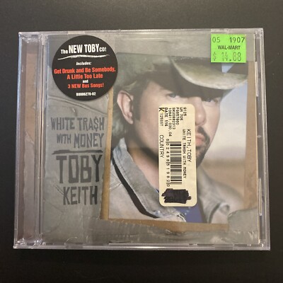 GG Toby Keith - White Trash With Money (CD, 2006) w/ hype sticker NEW SEALED