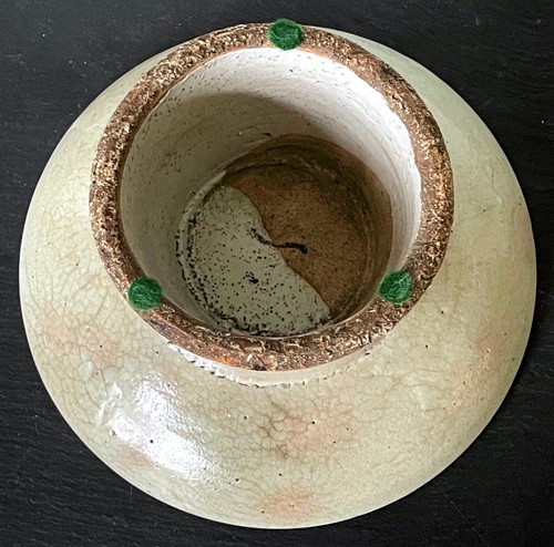Korean White Ceramic Stem Dish Joseon Dynasty - Picture 5 of 12