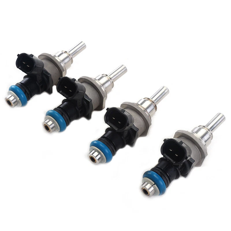 Inyector de combustible 4 piezas para Mazda Speed 3 6 CX-7 Turbo 2,3 L L L3K9-13-250A E7T20171* Foto 2 de 4