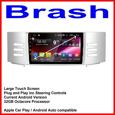 MARK X 2004-07 GPS WIRELESS APPLE CARPLAY ANDROID AUTO CAMERA ODB DAB+ TPMS DVR 
