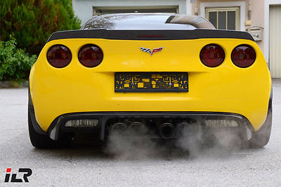 ZR1 C6 Corvette Z06 Pair Grand Sport 2006-2013 Rear Splash Guards
