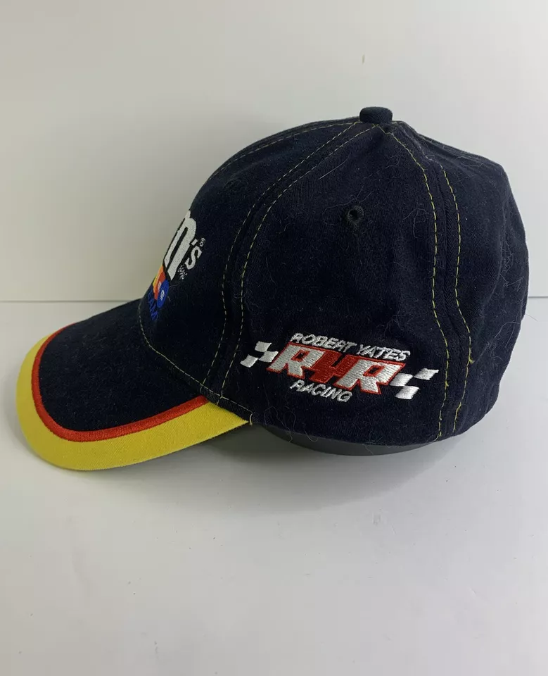 Кепка гоночной команды NASCAR M&M NO38 Elliot Sadler Black Chase подлинная облегающая кепка - Изображение 2 из 4