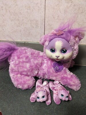 kitty♡ Spin Master ZOOMER Meowzies ARISTA Interactive PINK Kitty with