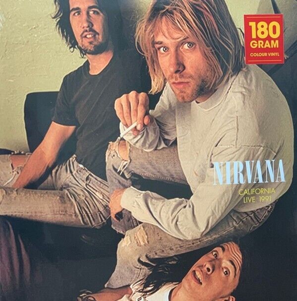 Nirvana ‎– California Live 1991 : DOL ‎– DOR2043H SEALED COLOR VINYL LP 180g