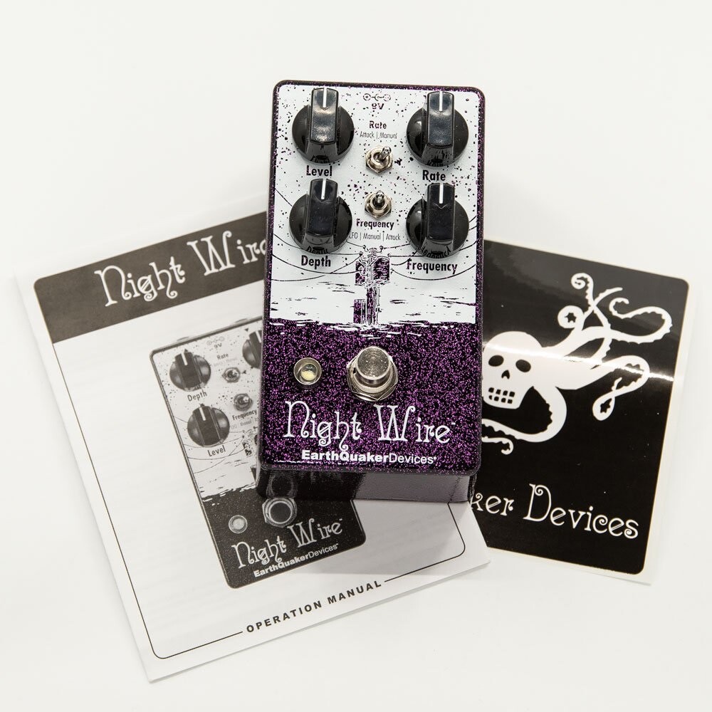 EarthQuaker Devices Night Wire V2 Harmonic Tremolo Guitar EarthQuaker Devices Night Wire V2 Harmonic Tremolo Guitar