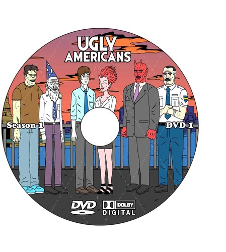 Ugly Americans Animated Series Season 1-2 Episodes 1-31 English Audio - Picture 2 of 5