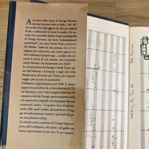 GEORGE HARRISON: I ME MINE (Rizzoli prima edizione) - Foto 3 di 24