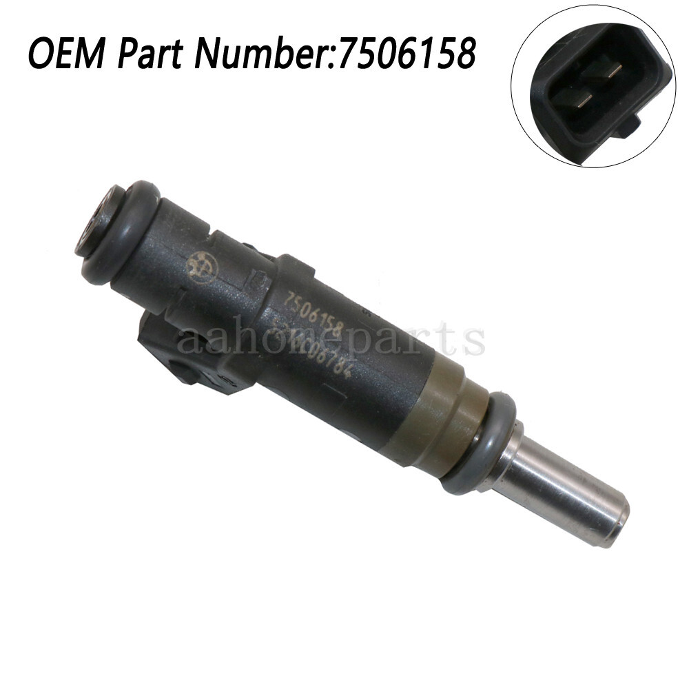 Genuine Fuel Injector 7506158 for BMW 1 3 X3 Z4 SERIES E46 E87 E83