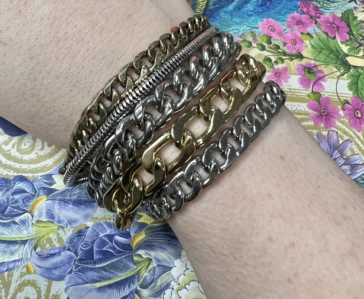 Jenny Bird Chain Bracelet Gold Silver