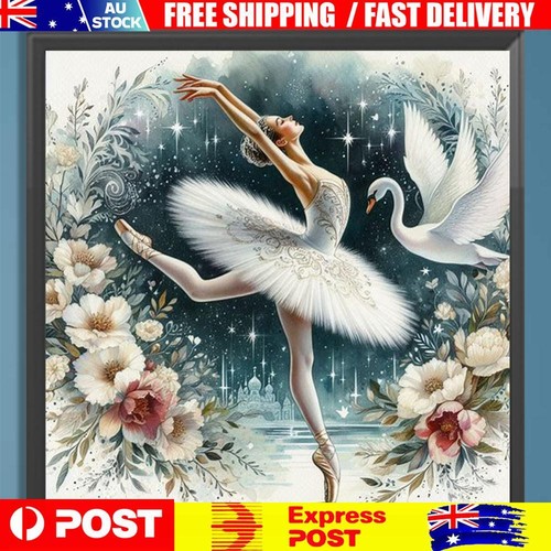 5D DIY Full Square Drill Diamond Painting Ballet Girl Kit Home Decor