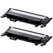 2pk CLT-K406S CLTK406S Black Toner For Samsung C410W C460FW CLP-365W CLX-3305FW