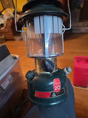 Vintage 1985 Coleman CL2 Adjustable 2 Mantle Camp Lantern W