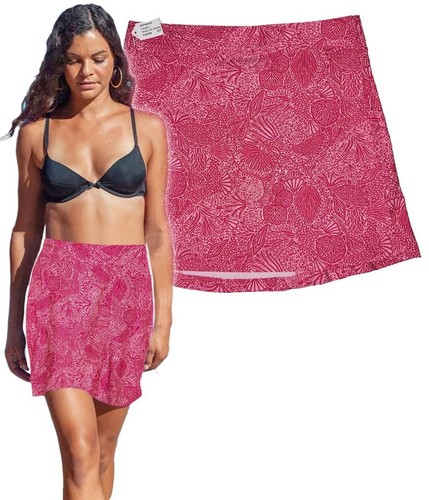 RIPSKIRT Womens XS LENGTH 1 WRAP SKIRT Cover Up QuickDry Pinkish