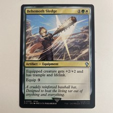 MTG Behemoth Sledge #320 Uncommon Final Fantasy Commander (FIC) M/NM