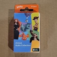 Disney Pixar Audio Collection Yoto SIX 6 Card Pack - NEW 