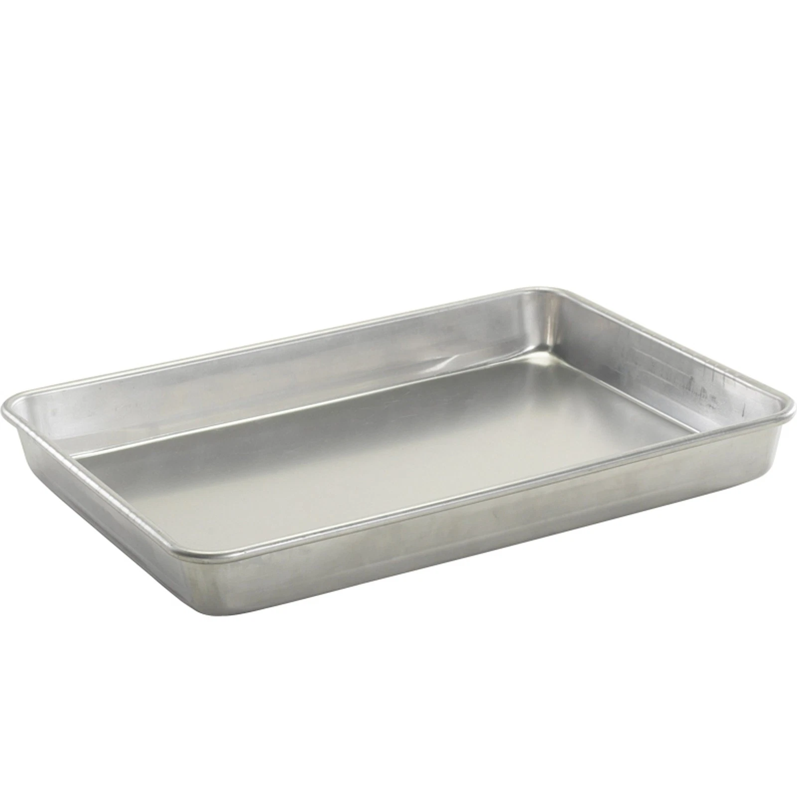 Natural Aluminum High Sided Baking Pan 17.9 x 13 Inch Nordic Ware
