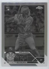2023 Topps Chrome Update Negative Refractor Brewer Hicklen #USC89 1cr7