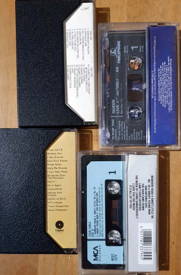 20 x MAINLY ROCK MIXED ARTIST Cassette Albums ☆Job Lot Bundle - All Pictured!☆FZ - Изображение 3 из 4