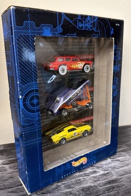 NEW Hot Wheels Target Exclusive Great V8's 3 Car Set Mustangs Funny Car Nomad