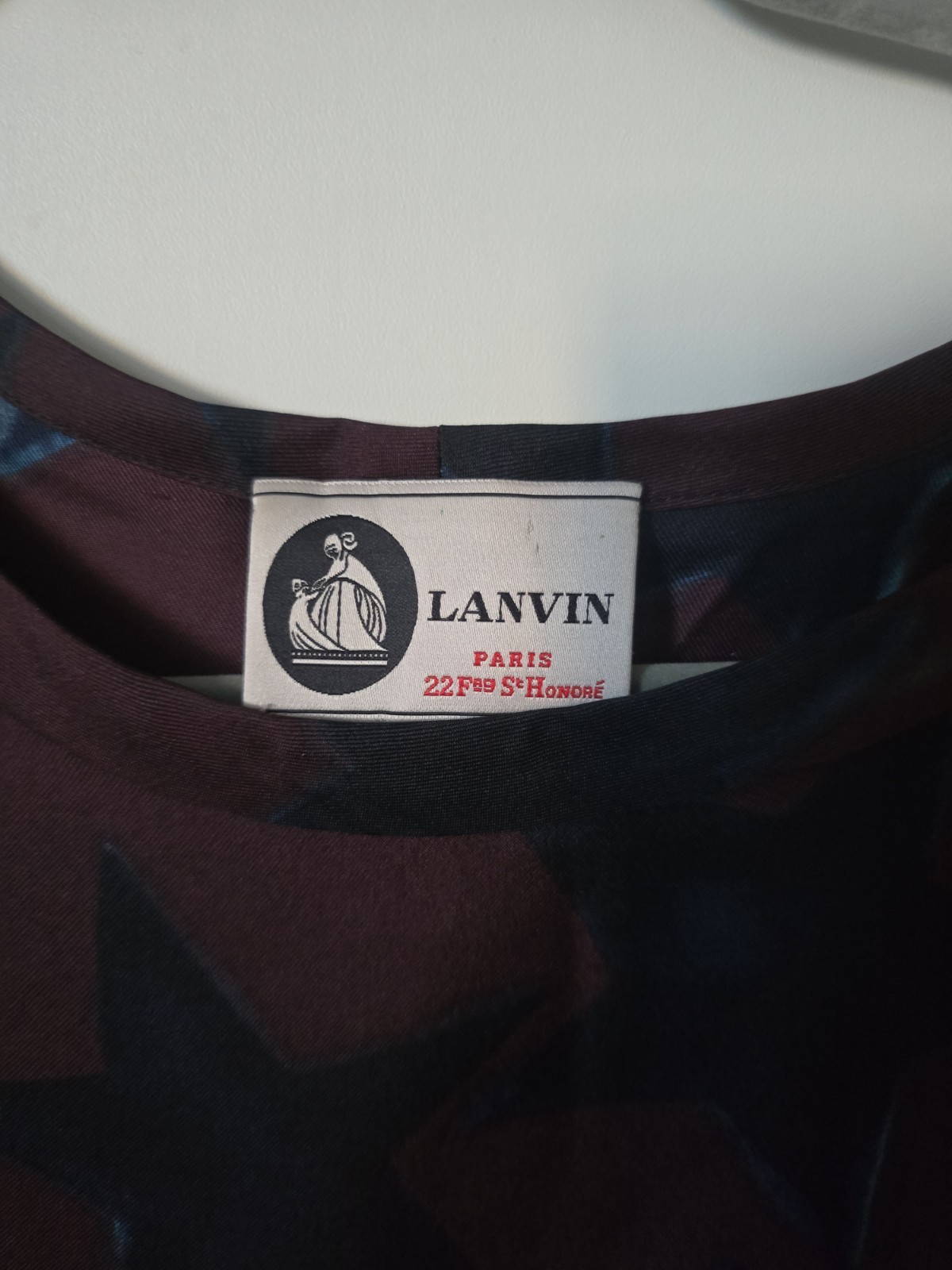 Authentic LANVIN Star Patterned Oversized  Dress … - image 3