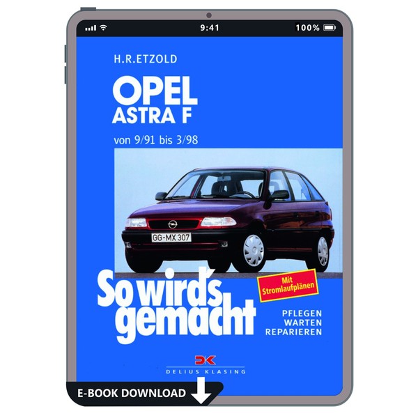 Opel Astra F 1991-1998 So Wird's Gemacht Werkstatthandbuch E-Book PDF-image