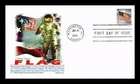 US COVER AMERICAN FLAG ON MOON FIRST DAY ISSUE PANDA CACHET