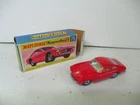 Matchbox Lesney Superfast SF75 Ferrari Berlinetta- red, PLAIN grille, chip, box