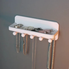 Jewelry Holder Wall Mount for Rings Earrings Necklaces Organizer Storage Rack