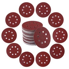 5" 8-Hole Sanding Discs 40-600 Grit, 100PCS Sandpaper for Sander 0.24 per gallon