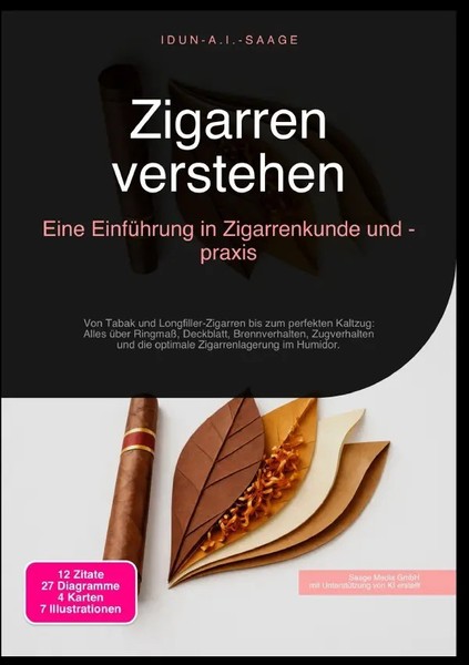 Idun A.I. Saage | Zigarren Verstehen: Eine EinfüHrung In Zigarrenkunde Und...-image