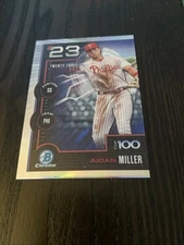 2025 Bowman - Bowman Scouts Top 100 Chrome Aidan Miller #BTP-23 (RC)