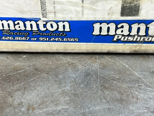 Pushrods, 302 Ford, Manton, 6.750 long, 3/8" diameter, .095 wall, 20 total