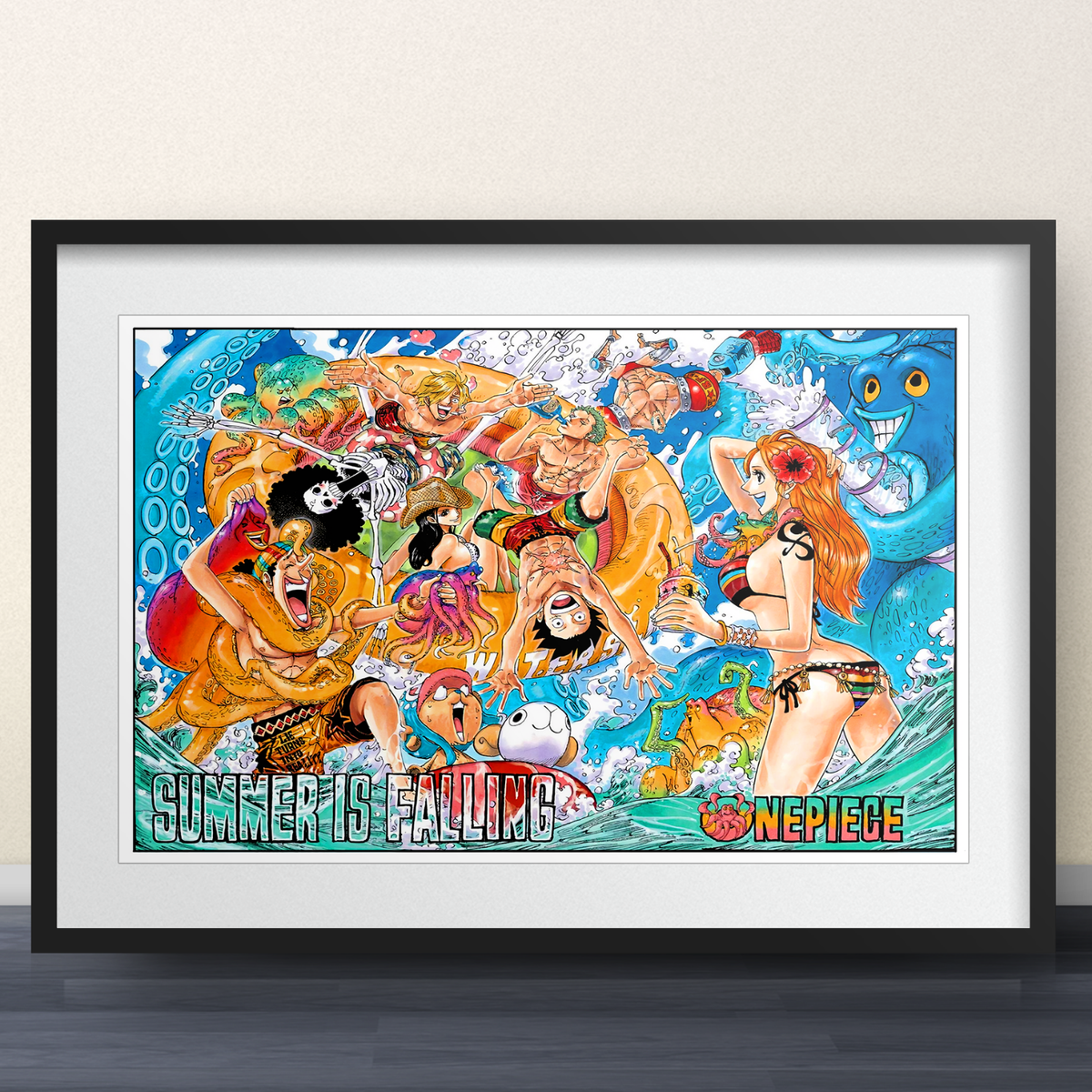 One Piece - Chapter 796 Shonen Jump Art Spread 11x17 - Art Poster