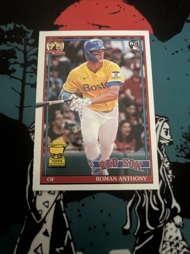 Topps 2025 All-Star Rookie Roman Anthony T91-71 Boston Red Sox Baseball Card