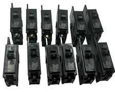 Siemens BQ1B015 15 Amp Single Pole Circuit Breaker Type BQ ITE - LOT OF 78  
