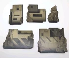 LOT: GI Joe Rise of Cobra Pit Mobile Headquarters *CARDBOARD PANELS WALLS*