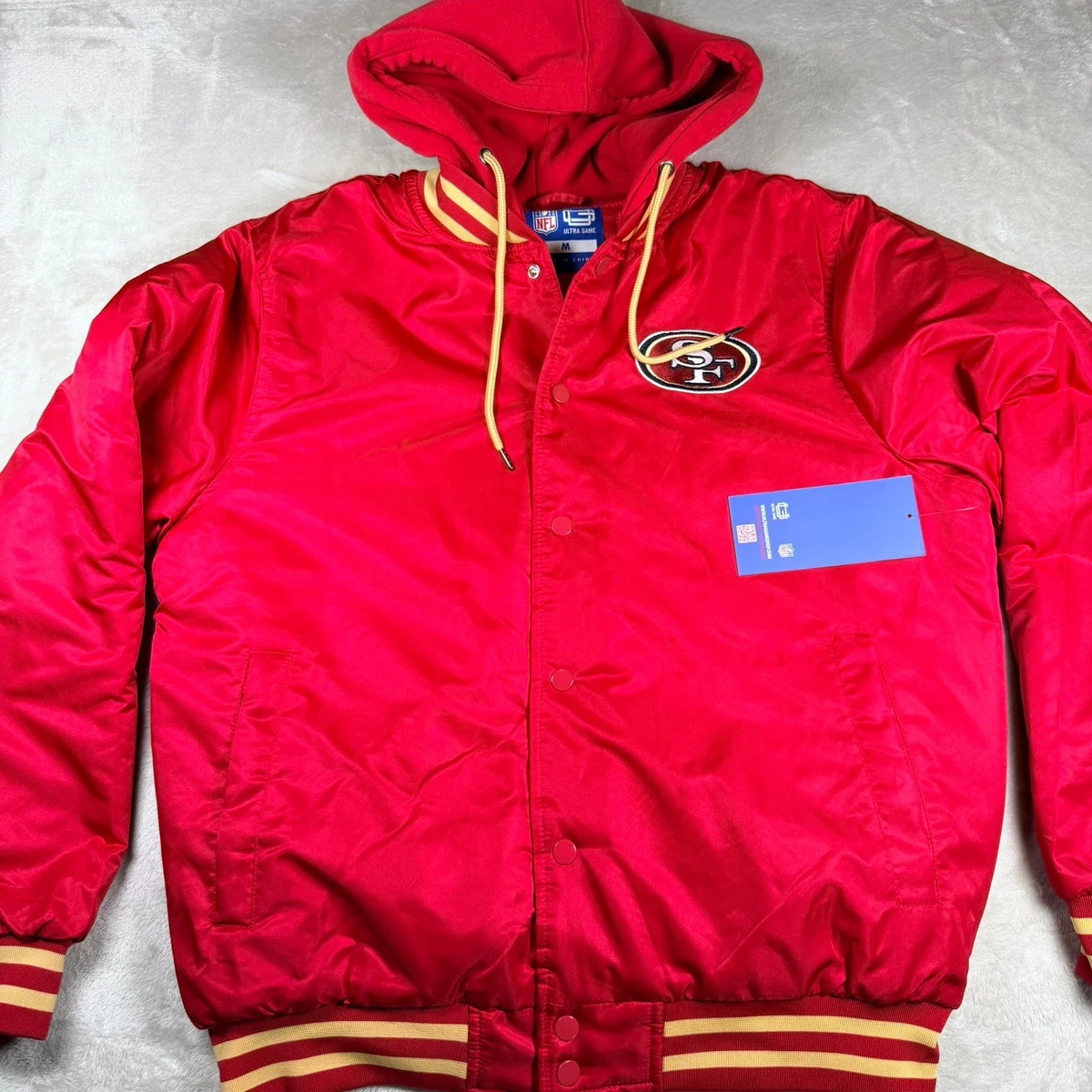 Preços baixos em San Francisco 49ers Unissex Adulto jaquetas da