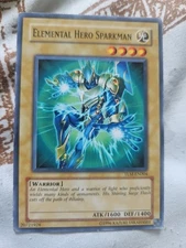 YuGiOh! - Elemental Hero Sparkman TLM-EN004 Common Unlimited Edition LP
