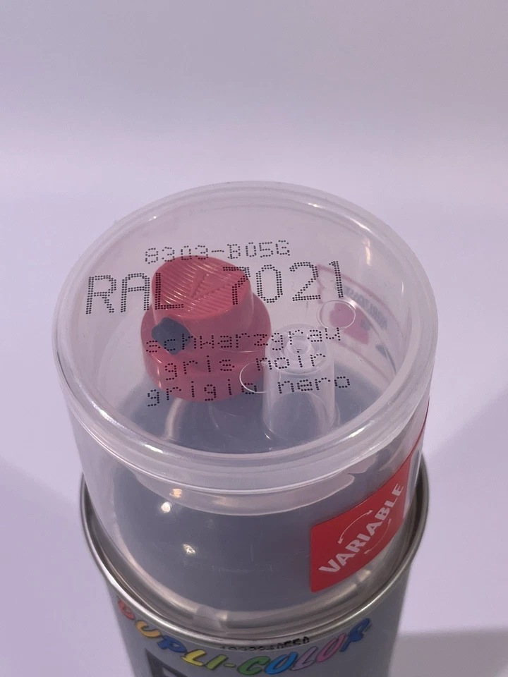 DUPLI COLOR 366185 RAL-Lack 7021 Schwarzgrau Spraydose 400ml Glänzend Lack Farbe - Bild 2 von 4