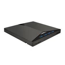 7-in-1 Slim External CD DVD Drive USB 3.0 Reader Writer Burner Player For Laptop