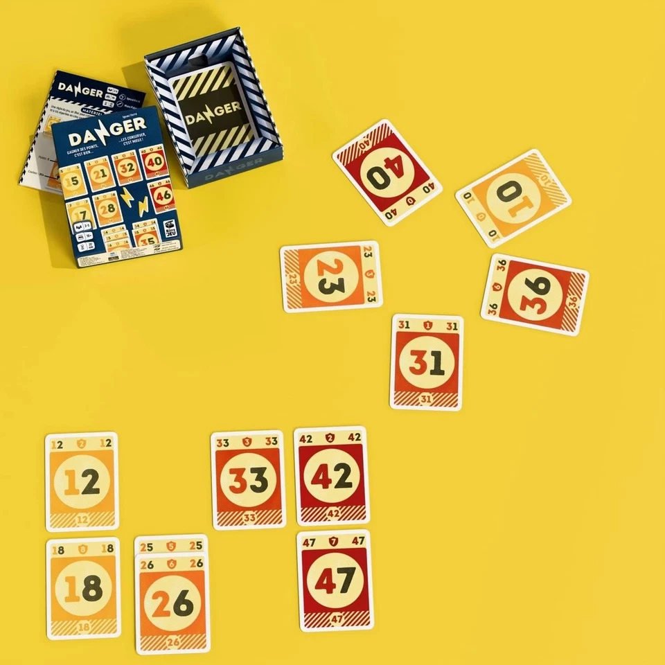 Danger - Jeu de Cartes - Amusant et Tactique - 3 à 5 Joueurs - 10 Ans et Plus - Photo 4/4