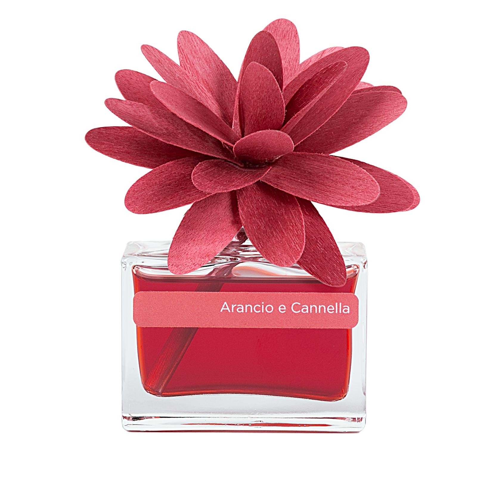 Muhà Diffusore Ambiente Fiore “Arancio E Cannella” – Luce Calda E Design Artigianale Made In Italy – -30 - Immagine 3